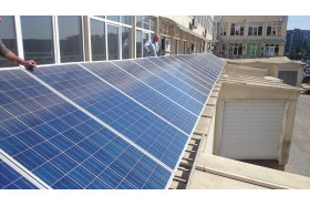 Проект сонячних батарей для ринку "Шувар"